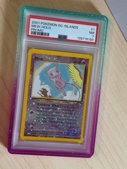 💎🌈  PSA 7 MEW - Southern Islands #1 w/ swirl 🌀