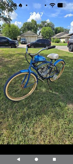 Gas powered bicycle