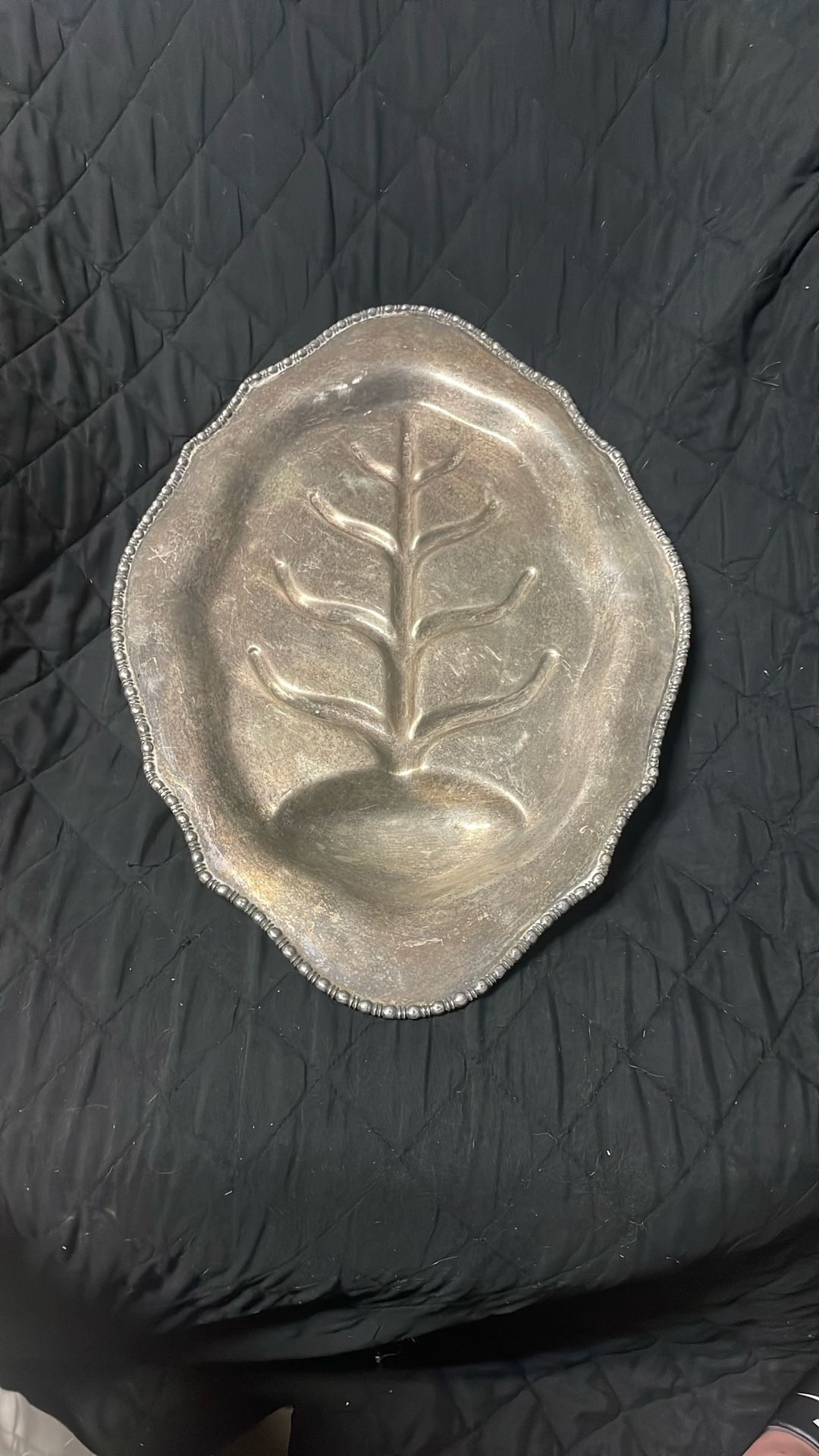 Silver Serving Plate
