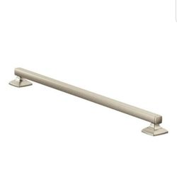 MOEN Voss 12 in. Grab Bar in Brushed Nickel