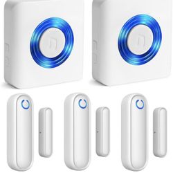 Caregiver Pager Door Alarms for Dementia Patients/Kids Safety/Home Security