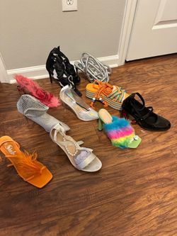 Woman’s luxury shoes