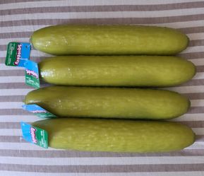 New, $18 ea. Jumbo Squeeezy Pickle Squishy made by Sunny Days for 🎯