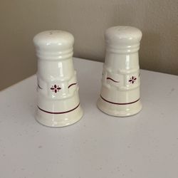 Longaberger Salt N Pepper Shakers