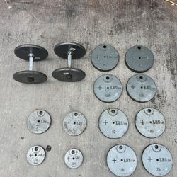 Dumbbell Set 💪 20,25,30,35,40,45,50lbs