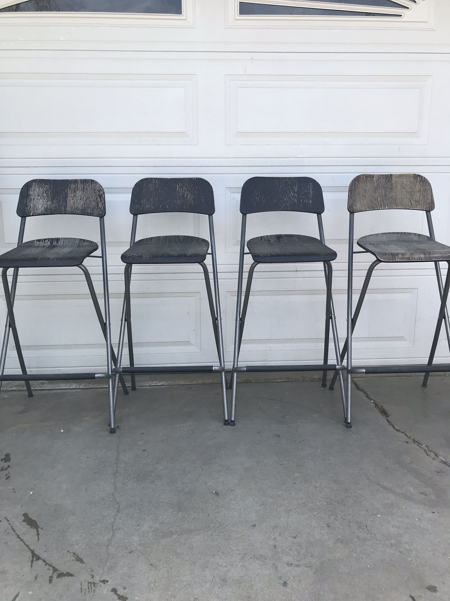 Tall chairs look at all the pictures 4 for $10