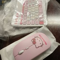Hello Kitty KEYBOARD & MOUSE 