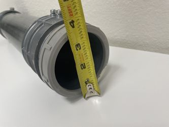 Electric Conduit With Plastic Ends Caps