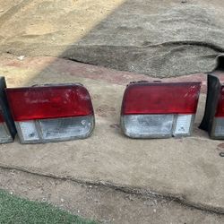 Honda Civic Coupe Tail Light Set OEM 