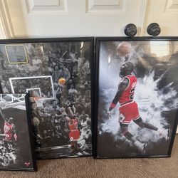 Framed Michael Jordan Posters