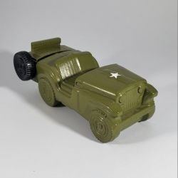 Vintage 1970’s Army Jeep Avon Decanter Avon Spicy After Shave Empty