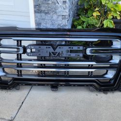 2019 Gmc Sierra At4 Black Grille