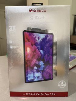 InvisibleShield Glass Elite VisionGuard Screen Protector for Apple iPad Pro 12.9" (6th/5th/4th/3rd Gen)