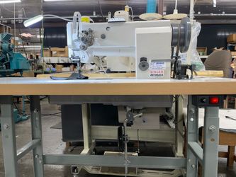 Industrial walking foot sewing machine