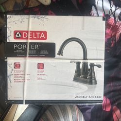 delta porter bathroom faucet