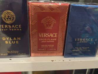 Versace Dylan Blue Versace Eros flame Versace Eros
