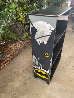 Batman bookshelf