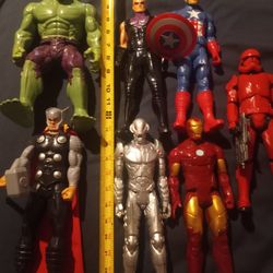 Marvel 12 Inch Action Figures. Star Wars