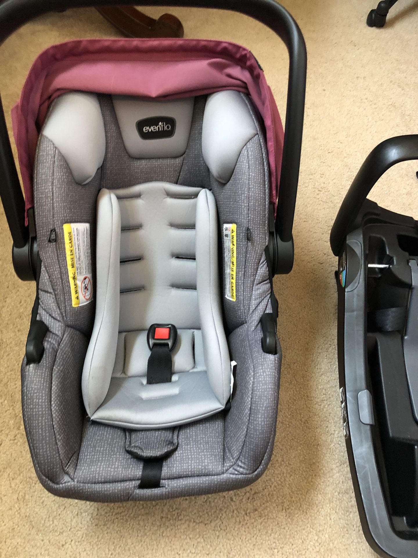 EVENFLO SAFEMAX Car Seat with base