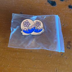 Blueberry Clothe Button