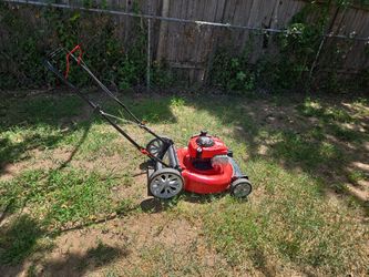 Troy-bilt  Push Mower 21inch Cutting Width Runs Good. 