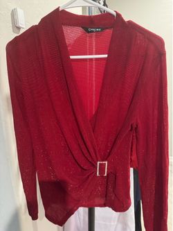 Chicme red blouse, size XL