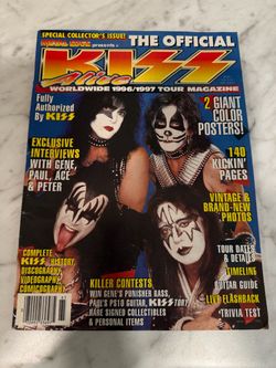 KISS Alive Worldwide 1996/1997 Official Tour Magazine