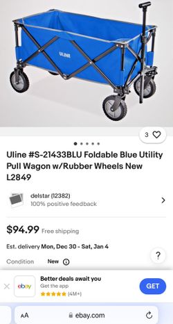 Utility Wagon Blue