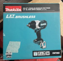 Makita LXT Brushless Drive Impact Wrench