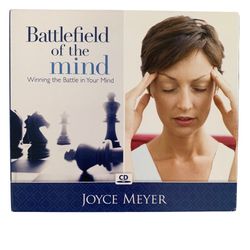 BATTLEFIELD OF THE MIND - WINNING THE BATTLE IN YOUR MIND Joyce Meyer Four CDS