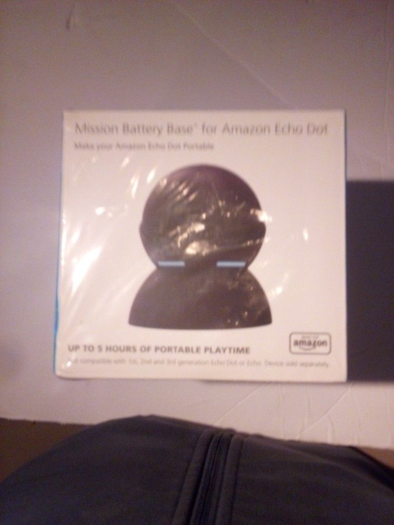 Mission Battery Base For Amazon Echo Dot