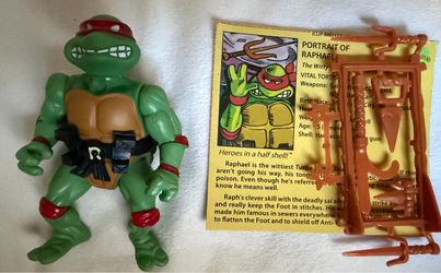 TMNT Raphael Complete Loose Figure