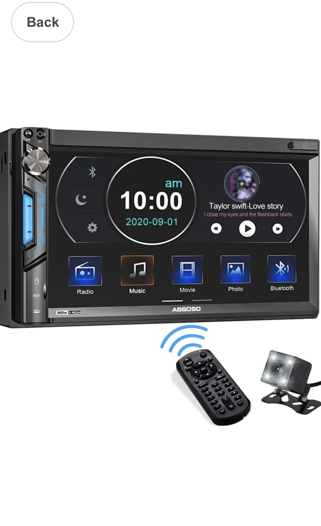 ABSOSO Double Din Car stereo
