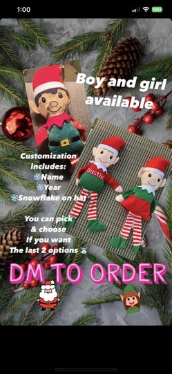 Custom Plush Elves 