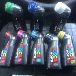New Posca Mop’r acrylic paint markers, PCM 22