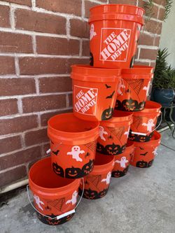 Small Trick Or Treat Boo Bucket 