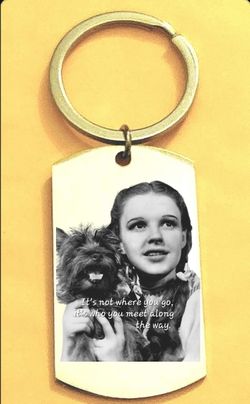 Wizard Of Oz Hot Stainless Steel Keychain 