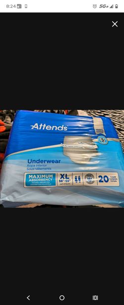 Attends adults diapers size XL $8 box Brownsville