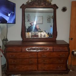 Ashley Furniture Mirrored Dresser