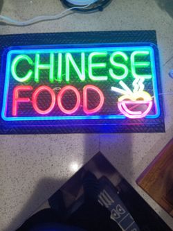 CHINESE FOOD LED NEON SIGN