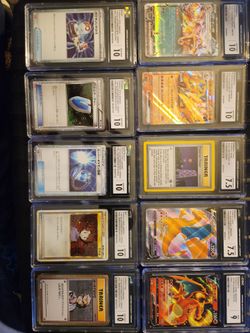 Pokemon lot cgc charizards
