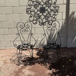 Metal Bistro Chairs