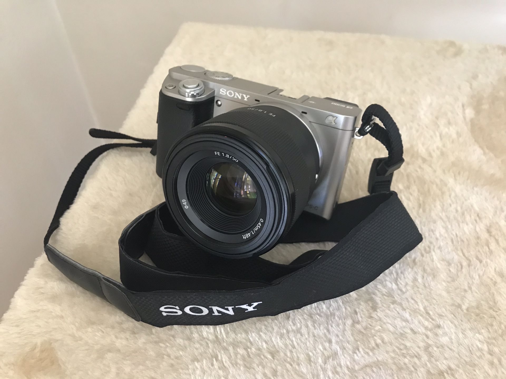 Sony A6000 with 1.8/50 lens