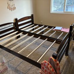 Twin Bunk Bed Wood