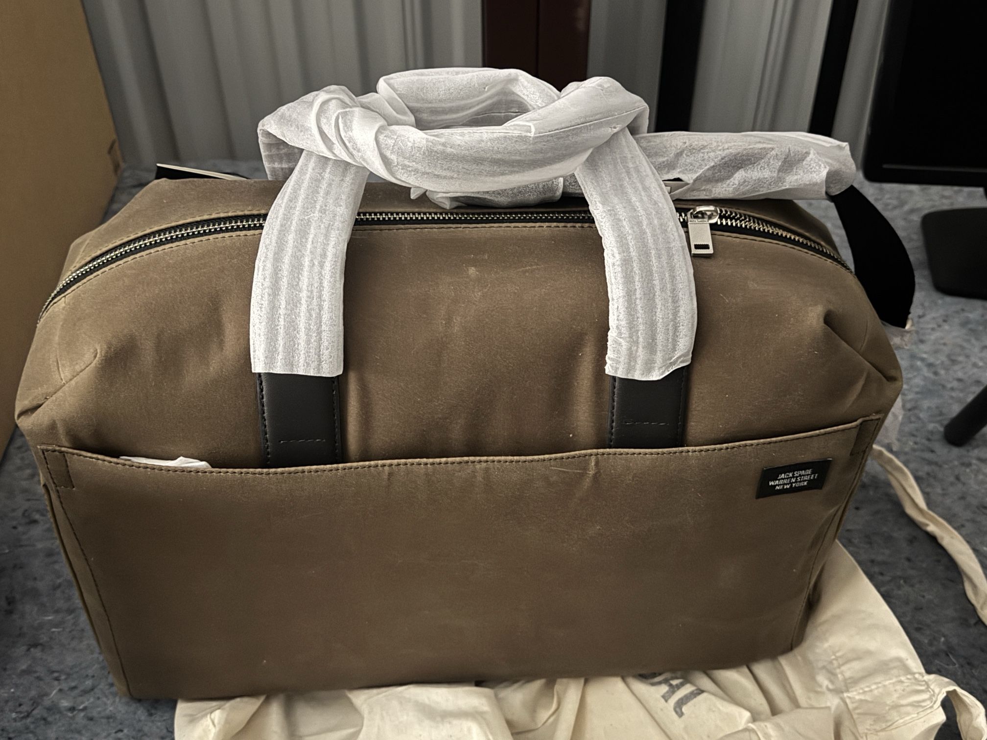 💼 Jack Spade Surf Canvas Duffle Bag