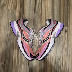 Saucony ProGrid Omni 9 Pink Purple Shoes 