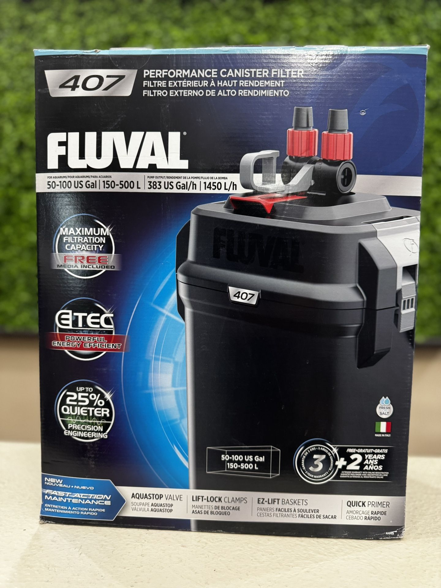 Fluval 407 Canister Filter **Brand New**
