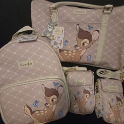 Primark Disney Bambi Weekender Backpack Bag Set