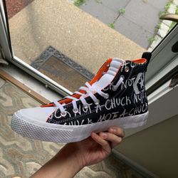 Size 10 Converse Chuck 70 High UNT1TL3D - Black 2019 - 166502C