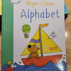 Usborne Wipe Clean Children's Books